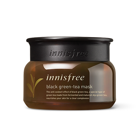 Innisfree - Black Green Tea Mask 80ml - The Beauty Regime - South African K Beauty and skincare online store!