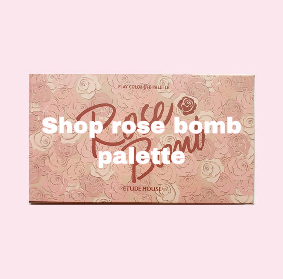 rose bomb palette - The Beauty Regime - South African K Beauty and skincare online store!