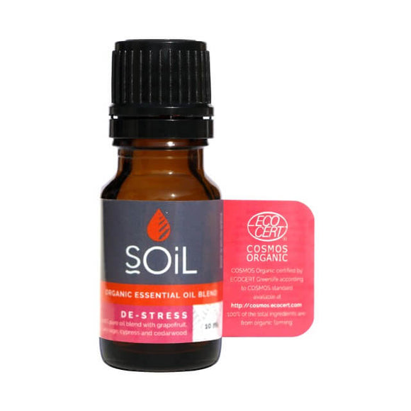 Soil - Organic Essential Oil - De-stress 10ml