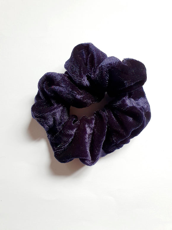 Midnight Blue Velvet Scrunchie - The Beauty Regime - South African K Beauty and skincare online store!
