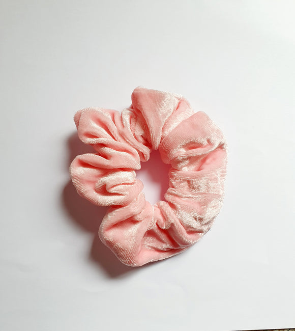 Pink Velvet Hair Scrunchie - The Beauty Regime - South African K Beauty and skincare online store!