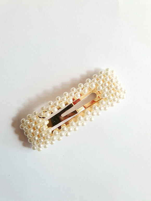 Rectangular Pearl Hair clip - The Beauty Regime - South African K Beauty and skincare online store!