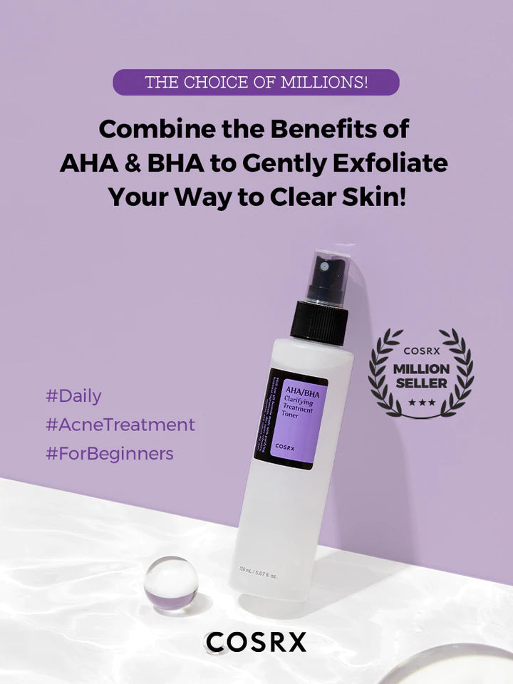 COSRX - AHA/BHA Clarifying Treatment Toner 150ml 