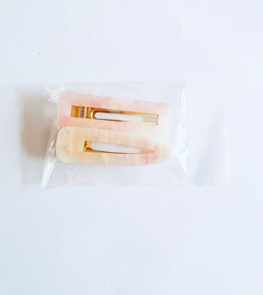 Pink tortoise shell hair clip - The Beauty Regime - South African K Beauty and skincare online store!