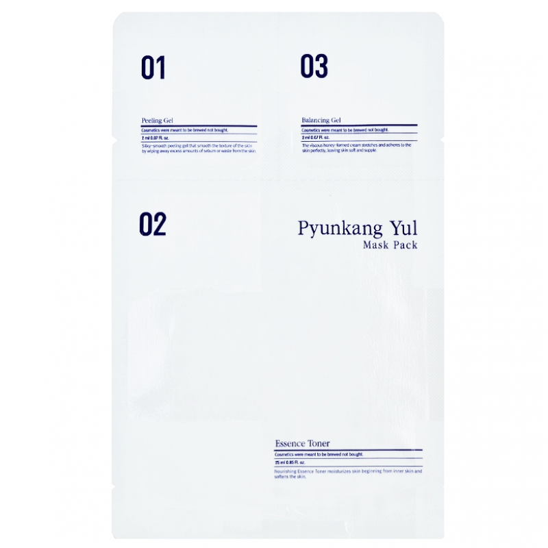 Pyunkang Yul - 3 step mask - The Beauty Regime - South African K Beauty and skincare online store!
