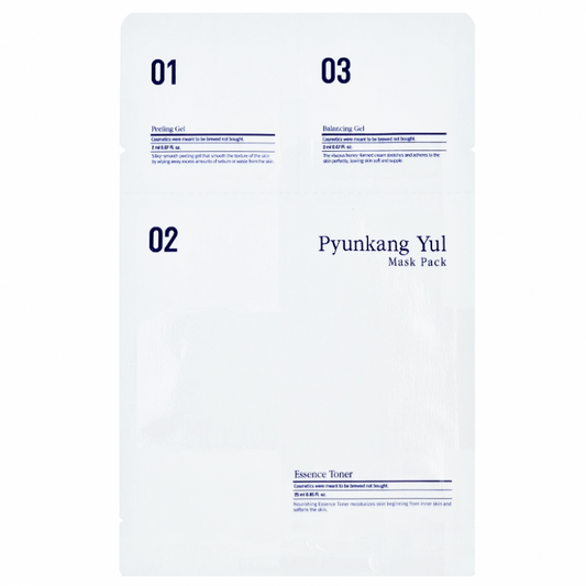 Pyunkang Yul - 3 step mask - The Beauty Regime - South African K Beauty and skincare online store!