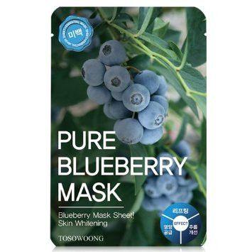 TOSOWOONG - Pure Blueberry Mask- K Beauty South Africa