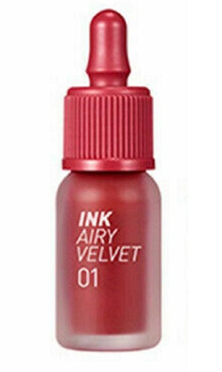 PERIPERA  - Ink Airy Velvet Lip Tint 001 Hotspot Red - The Beauty Regime - South African K Beauty and skincare online store!